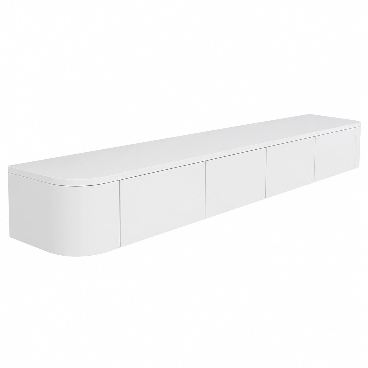 Supporto TV Sospeso Regolabile, 120-240cm Tavolo per TV, Adatto al Soggiorno e Camera da Letto (160CM)